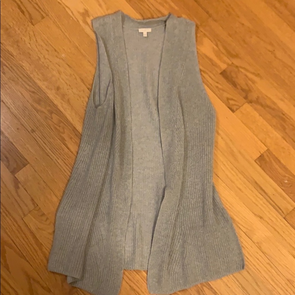 Talbots Sleeveless Cardigan